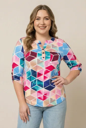 Barvita bluza