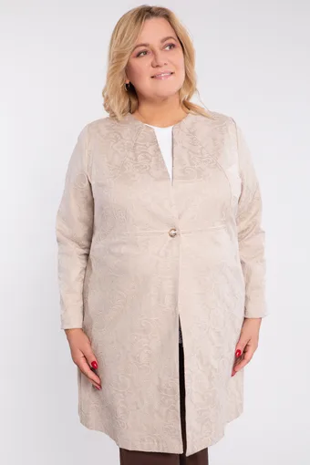 Prešita jakna iz češnjevega lesa