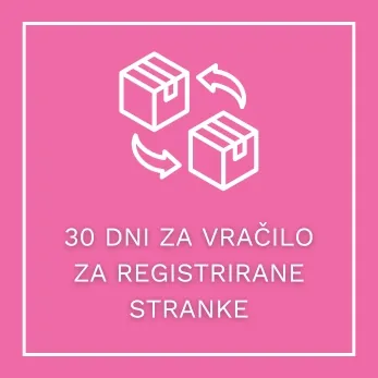 30 DNI ZA VRAČILO ZA REGISTRIRANE STRANKE